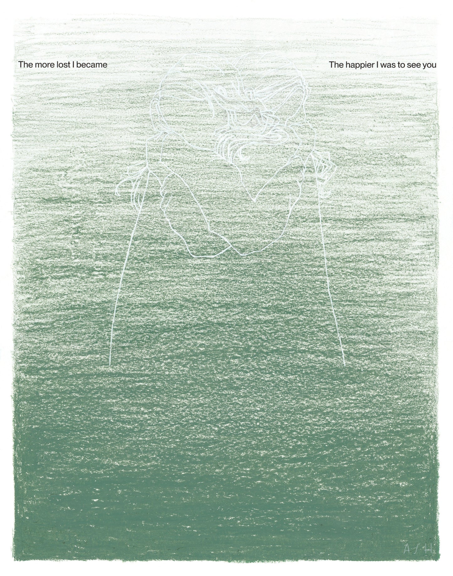 Friends - Original on paper