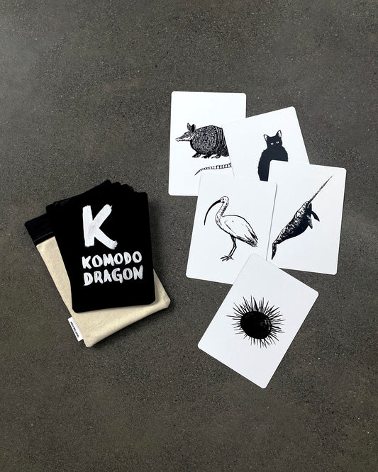 A-Z Animal Alphabet Flashcard Set