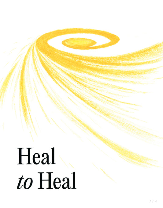 Heal to Heal - Original on paper