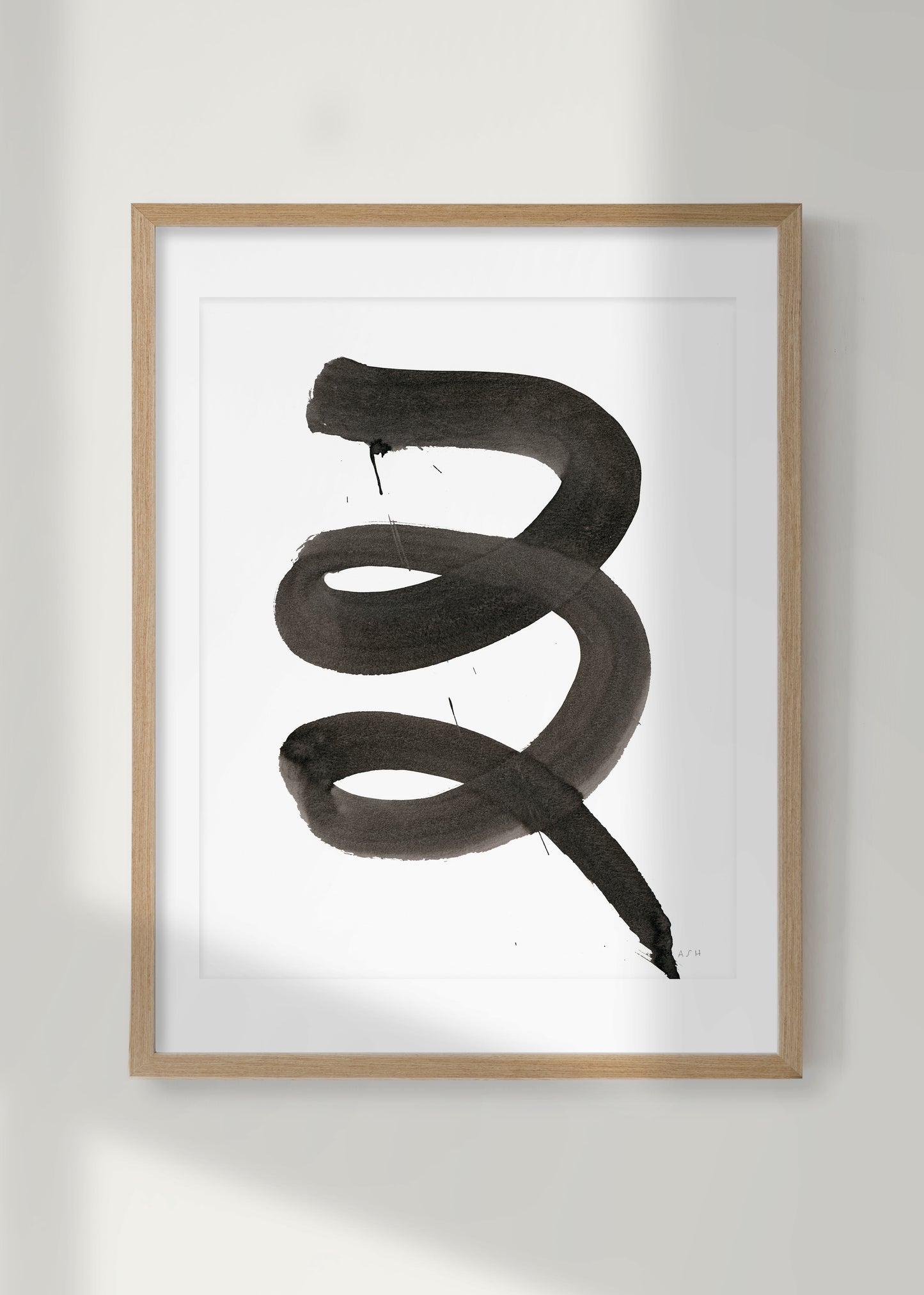 Serpent - Original on paper